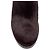 Acne Studios Botines sock booties de pelo de becerro marrón / fucsia Castaño - vista 5