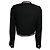 Versace Black Heritage Tweed Cardigan Jacke Schwarz - Ansicht 3