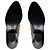 Botines de ante con estampado de leopardo Saint Laurent Camel / Brown / Black West Castaño - vista 6