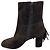 Botines de ante con flecos marrones Longchamp Castaño - vista 3