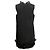 Ärmelloses Kleid mit Rüschen in Schwarz von Christopher Kane Größe US 10 - Ansicht 3