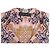Etro 38 Kleid in Hellblau & Multicolor mit Paisley-Print, Dreiviertelärmel, Größe US M - Ansicht 6