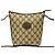 Borsa a tracolla Gucci GG Supreme marrone