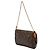 Borsa Satchel Louis Vuitton Monogram Favorite PM Marrone - vista 2