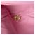 Borsa a tracolla Chanel Medium Classic Jersey Single Flap Rosa - vista 6
