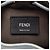 Borsa secchiello Mon Tresor Mini in pelle grigia Fendi con perle Grigio - vista 5