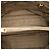 Sac cabas convertible ouvert Prada Vitello Daino Beige - vue 4