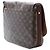 Borsa a tracolla Louis Vuitton Monogram Beaubourg Messenger MM Marrone - vista 2