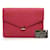 Clutch Envelope Chanel Paris Cuba Matelassê em Couro Caviar Vermelho com Linha Contrastante  - vista 11
