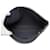 Clutch Chanel Boy O Case Large in pelle caviar matelassé blu  - vista 4