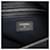 Clutch Chanel Boy O Case Large in pelle caviar matelassé blu  - vista 5