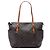 Borsa Tote Louis Vuitton Monogram Totally MM Marrone