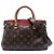 Borsa Satchel Louis Vuitton Monogram Pallas BB Marrone