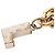 Bracciale Love Letters in ottone placcato oro e strass Louis Vuitton D'oro - vista 6