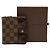 Portafoglio Compact Zip Louis Vuitton Damier Ebene Marrone - vista 9