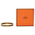 Bracciale rigido stretto Hermès in smalto cloisonné rosso 62 Costume Bracelet  - vista 6