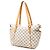 Borsa Tote Louis Vuitton Damier Azur Totally PM Bianca Bianco - vista 2