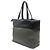Borsa reversibile Prada in Tessuto e Nappa Grigia Grigio - vista 2