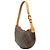 Borsa Hobo Louis Vuitton Monogram Croissant PM Marrone - vista 2