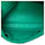 Borsa a tracolla Chanel Extra Mini Rectangular Classic Single Flap in raso verde - vista 4