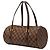 Borsa a mano Louis Vuitton Damier Ebene Papillon 30 Marrone - vista 2