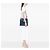 Borsa Shopping Tote Satchel Prada Saffiano Lux Blu - vista 6