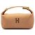Estojo Hermès Small Toile Bride A Brac Castanho Marrom