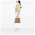 Borsa Prada Saffiano Vernice Parabole Marrone - vista 6