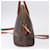 Céline Celine Macadam Leather Small Marrone - vista 5