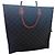 Louis Vuitton Monogram Sac Shopping Tote Bag Castaño Monograma