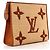 Necessaire Giant Monogram in rafia Louis Vuitton 26 Marrone Beige - vista 7