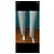 Zadig & Voltaire hellblaue Hose mit irisierendem Streifen - Ansicht 2