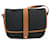 Sac Yves Saint Laurent en cuir et tissu noir Marron  - vue 1