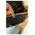 Sac Yves Saint Laurent en cuir et tissu noir Marron  - vue 11