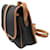 Sac Yves Saint Laurent en cuir et tissu noir Marron  - vue 2