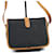 Sac Yves Saint Laurent en cuir et tissu noir Marron  - vue 5