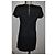 Pinko Kurzes schwarzes Kleid mit Jacquard-Muster - Ansicht 4