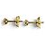 Orecchini a lobo Tiffany & Co. By the Yard in oro giallo 18K e diamanti D'oro - vista 4