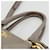 PRADA Hand Bag Leather 2way Gray Gold - vista 8