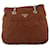 PRADA Chain Shoulder Bag Nylon Brown Gold - vista 13