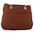 PRADA Chain Shoulder Bag Nylon Brown Gold - vista 2