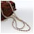 PRADA Chain Shoulder Bag Nylon Brown Gold - vista 7