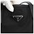 PRADA Tote Bag Nylon Black Silver - vista 10