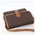 Céline CELINE Macadam Canvas Shoulder Bag PVC Leather Brown Gold - vista 6