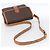 Céline CELINE Macadam Canvas Shoulder Bag PVC Leather Brown Gold - vista 7
