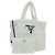 PRADA Bolsa Tote em Tosquia Mouton White Silver