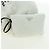 PRADA Bolsa Tote em Tosquia Mouton White Silver - vista 15