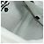 PRADA Bolsa Tote em Tosquia Mouton White Silver - vista 19