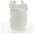 PRADA Bolsa Tote em Tosquia Mouton White Silver - vista 4
