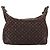 LOUIS VUITTON Monogram Mini Lin Boulogne Bag Brown Ebene M95225 LV - vista 2